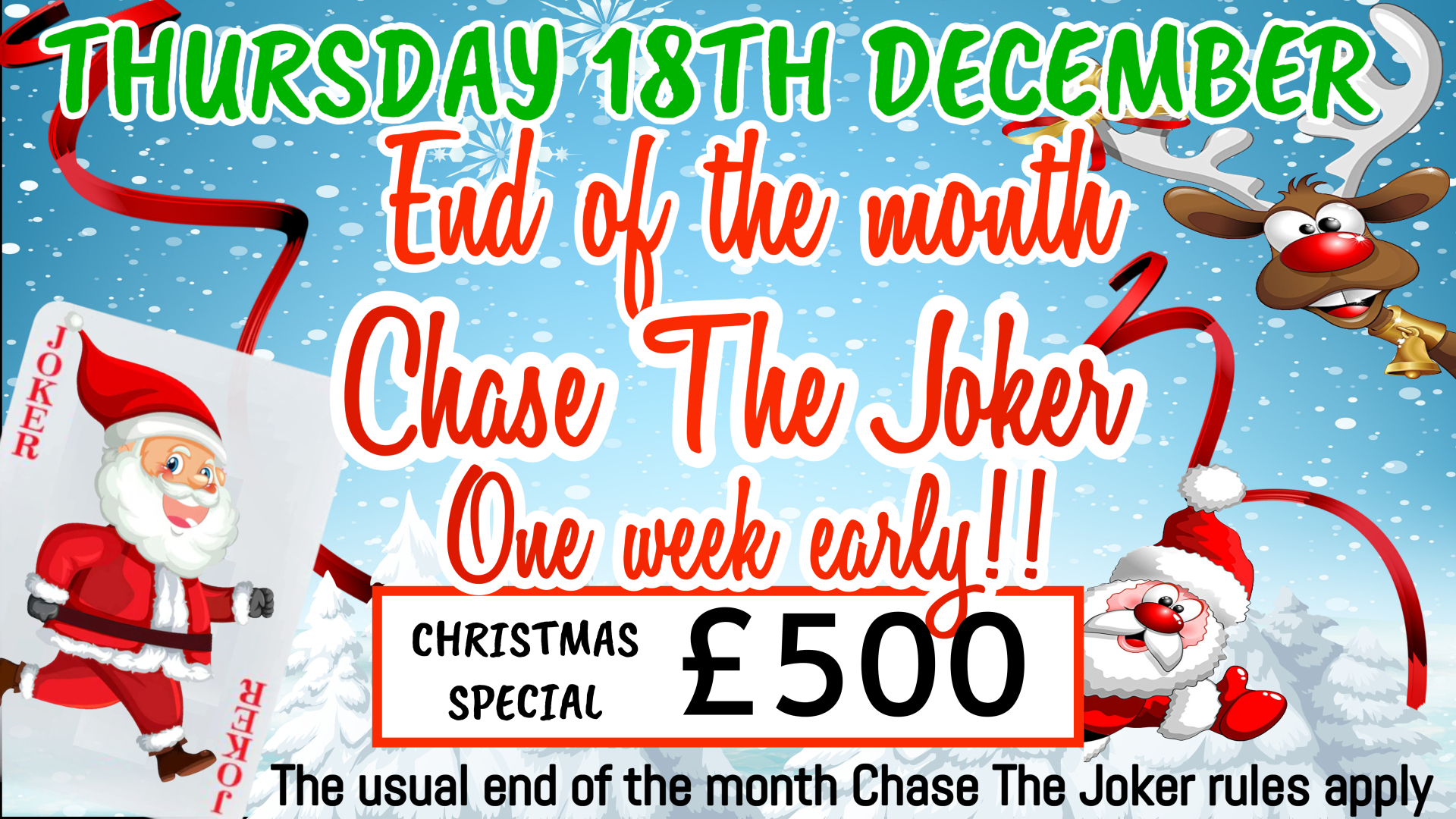 Chase the Joker Christmas Special
