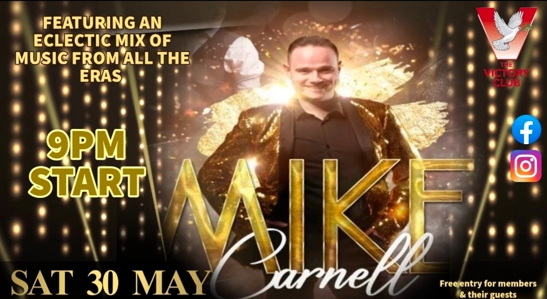 Mike Carnell Saturday 30th May